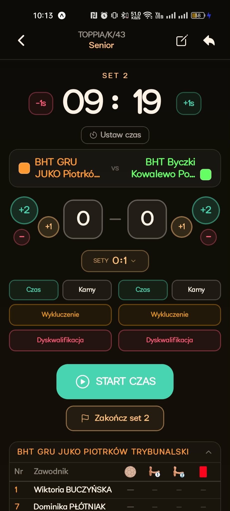 ProEl protokół LIVE
