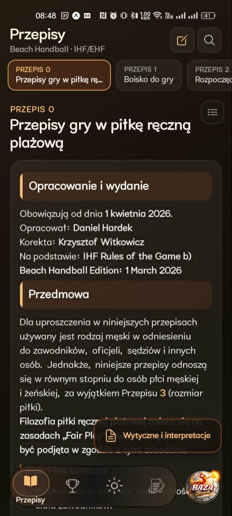 Przepisy